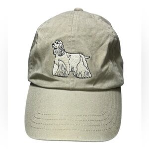 L.L.Bean Vintage Cocker Spaniel Embroidered Dog Dad Adjustable Cotton Hat